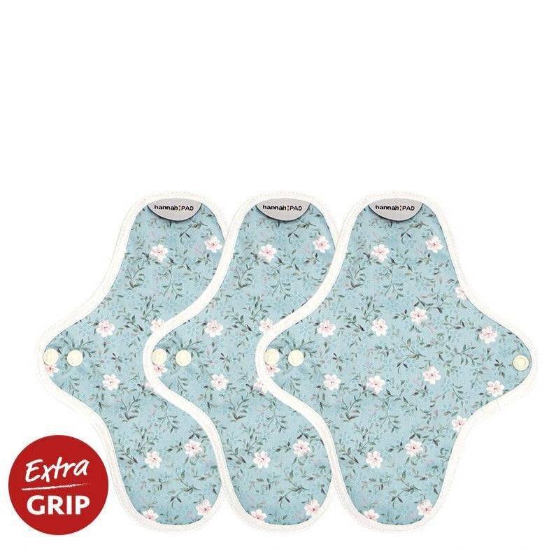 Natissy Premium Reusable Panty Liners (Small, 7-Pack) – Organic Cotton, Non-Slip, High-Temp Washable For Daily Freshness