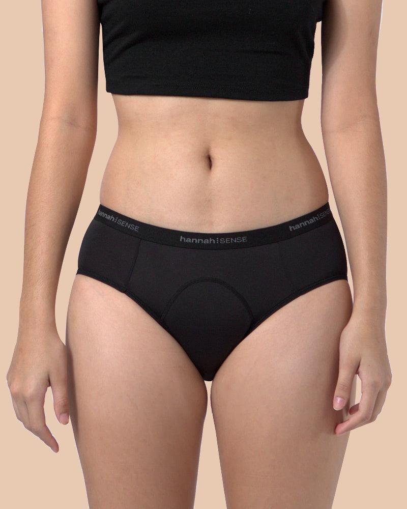 Thinx For All Women's Super Absorbency Cotton Brief Period Underwear, Size  Small, Black - 1 ea