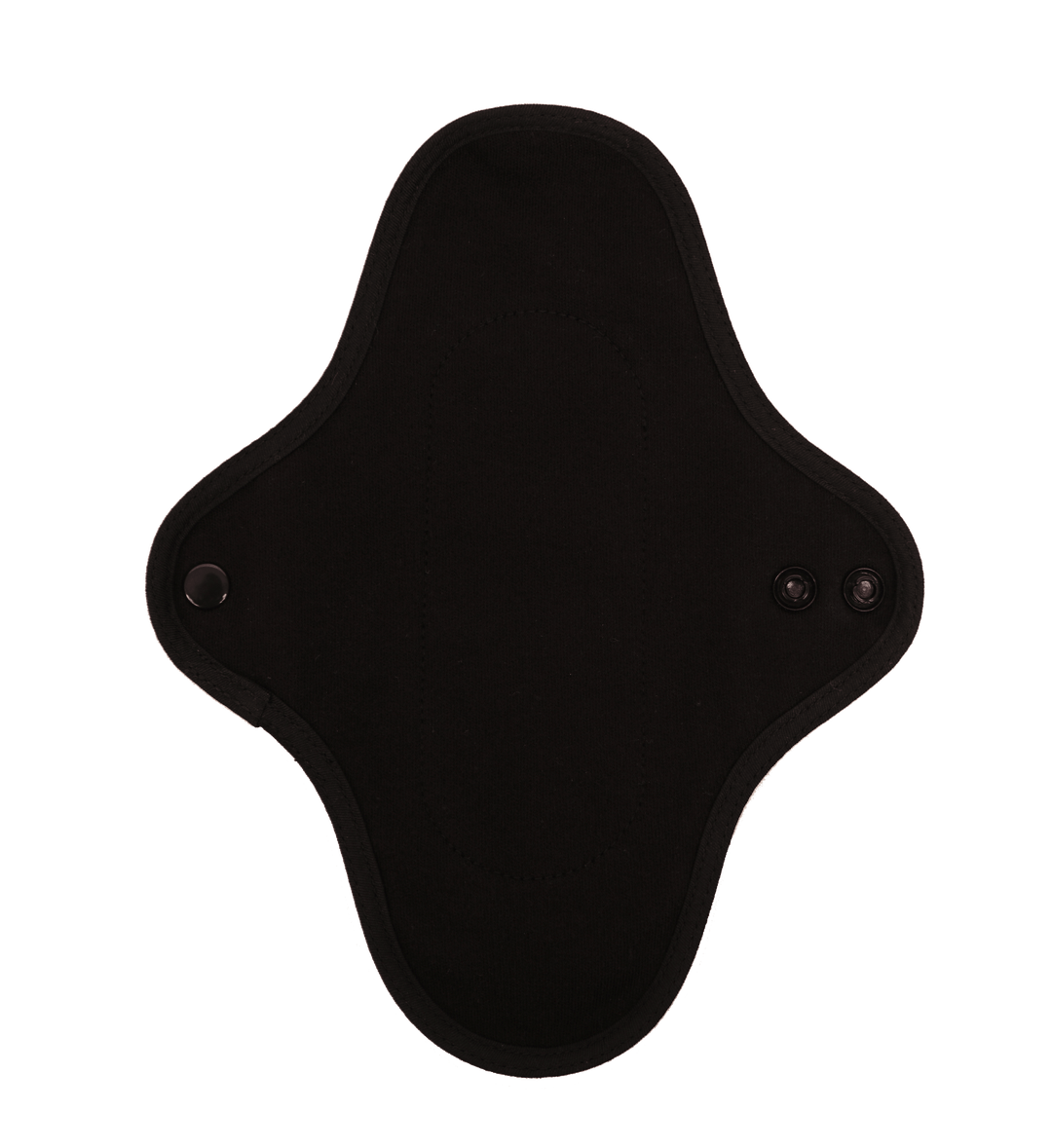Organic Reusable Pads - 3 Pantyliners in Black - The Brand hannah